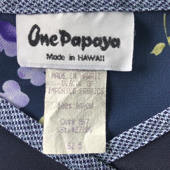 One Papaya Girls Tank Top - Picture 3 of 3